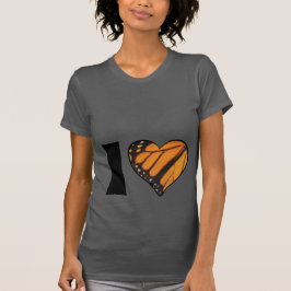 Heart Fjärilar Vingar Fotography Top T Shirt