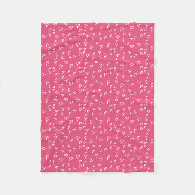 Heart Fleece Blanket (Framsidan)
