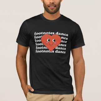 Heart Footnotes Personal Shirt T