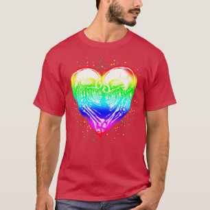 Heart för Pride av huden på huden T Shirt