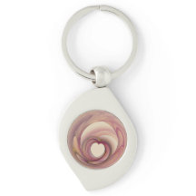 Heart Fractal metall