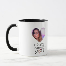 Heart Frame Teacher Appreciation Mug Mugg