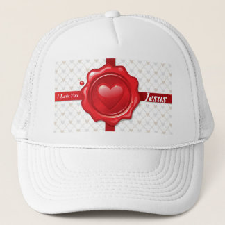 Heart Frimärke 1 Hat Keps
