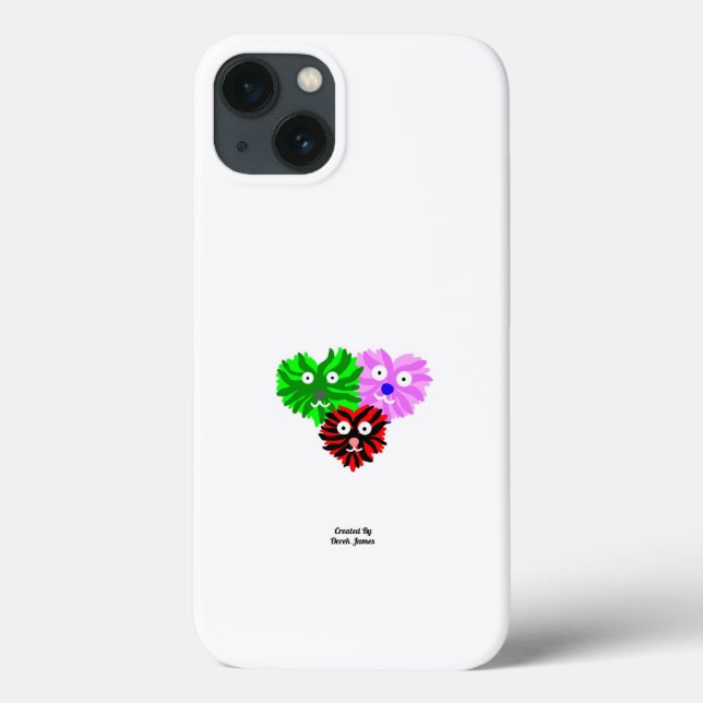 Heart Fuzzies Apple iPhone 13 Fodral (Baksida)