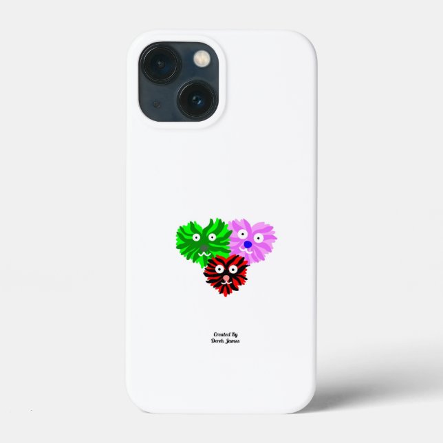 Heart Fuzzies Apple iPhone 13 Mini Fodral (Baksida)