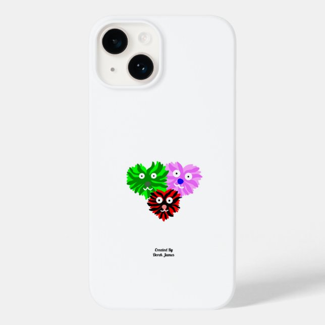 Heart Fuzzies Apple iPhone 14 Fodral (Baksida)
