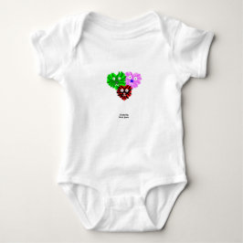 Heart Fuzzies Baby Jersey Bodykostym T Shirt