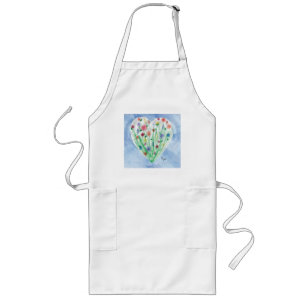 Heart Garden - KidsArt för CHOC Långt Förkläde