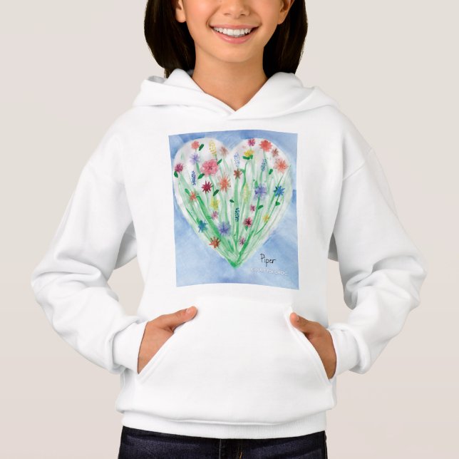 Heart Garden - KidsArt för CHOC T Shirt (Framsida)