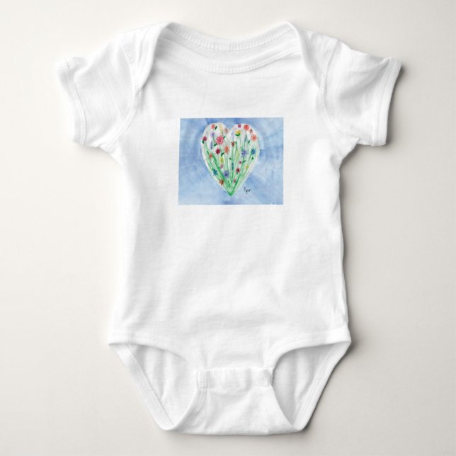 Heart Garden - KidsArt för CHOC T Shirt (Framsida)