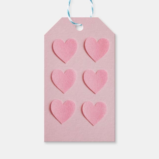 HEART GIFT MÄRKRES PRESENTETIKETT (Framsidan)