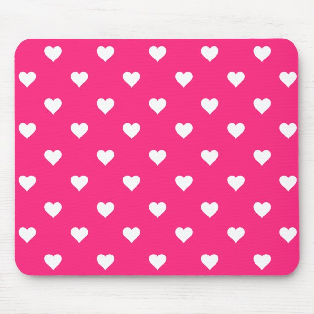 Heart Gift Mönster, Valentindagen Dekoration Musmatta (Framsidan)