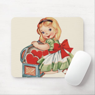 Heart Girl Child Retro Cute Children Musmatta