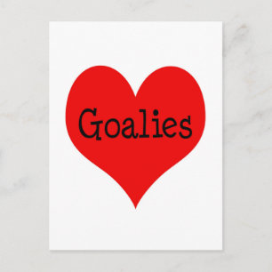 Heart Goalies Vykort
