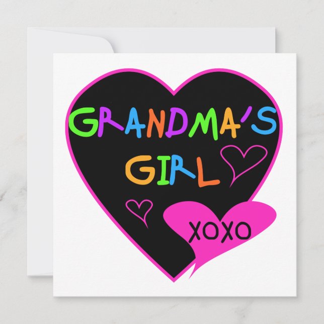 Heart Grandma's Girl T-shirts and Gifts (Framsida)