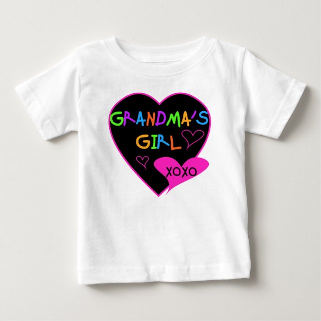 Heart Grandma's Girl T-shirts and Gifts (Framsida)