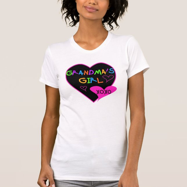 Heart Grandma's Girl T-shirts and Gifts (Framsida)