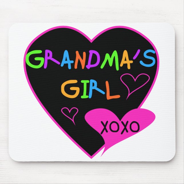 Heart Grandma's Girl T-shirts and Gifts Musmatta (Framsidan)