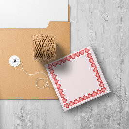 Heart Gräns Post-it Block