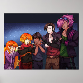 Heart Händer Poster
