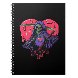 Heart Händer Reaper Classic Anteckningsbok