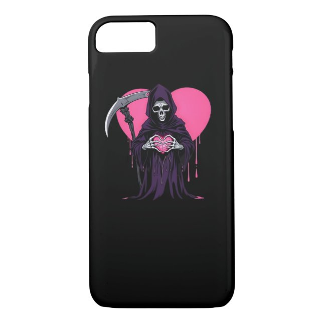 Heart Händer Reaper Classic Meme Case-Mate iPhone Skal (Baksida)