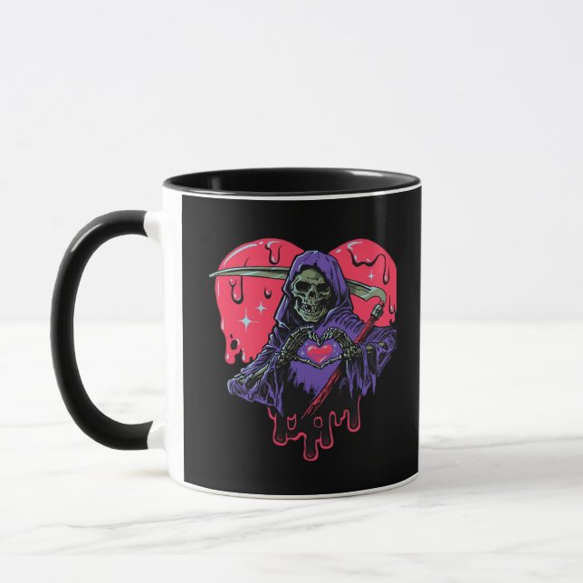 Heart Händer Reaper Classic Mugg (Vänster)