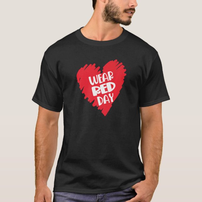 Heart Health Mont Shirt Februari American Heart H T Shirt (Framsida)