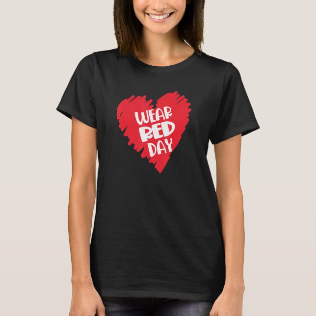 Heart Health Mont Shirt Februari American Heart H T Shirt (Framsida)