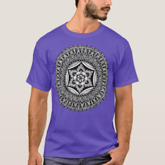 Heart Helig Geometry Mandala T Shirt