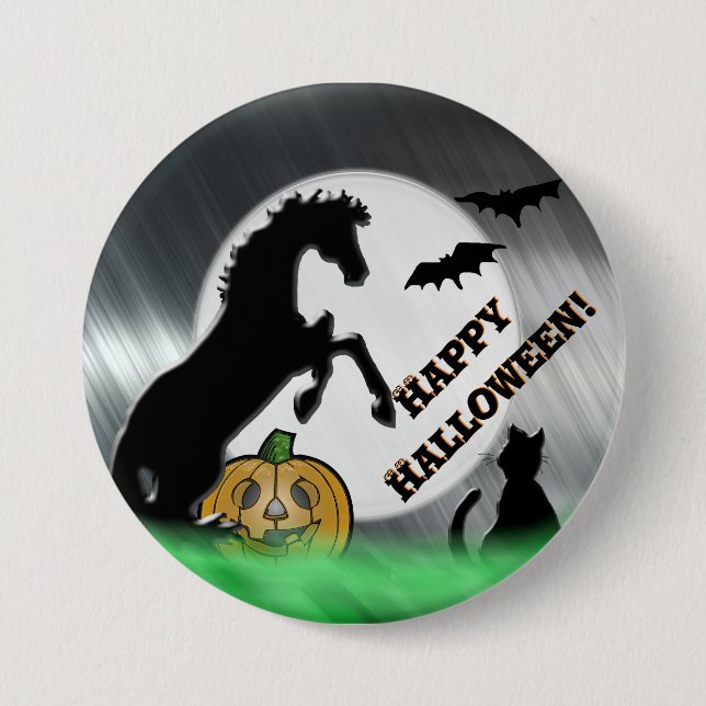 Heart Horses V Halloween Knapp (Framsida)