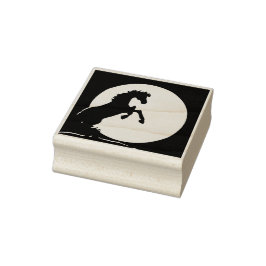 Heart Horses V Hazy Måne Stämpel