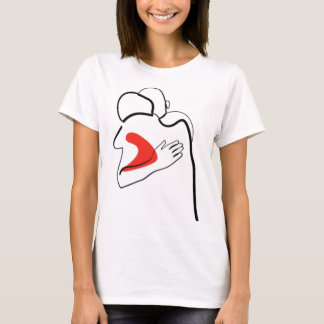 Heart Hug Minimalist Art T Shirt