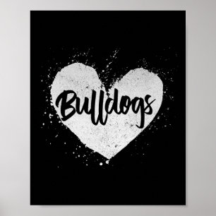 - Heart Hund älskare Animal Breeder Puppy Owner Poster