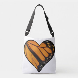 Heart I Kärlek Butterfly Vingar Bag Axelväska