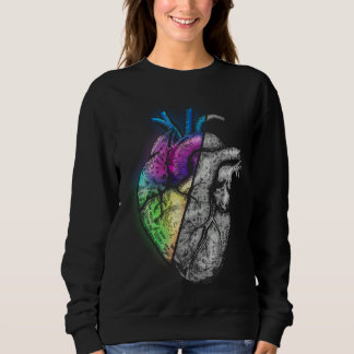 Heart in Half With You And Without You Love and T Shirt