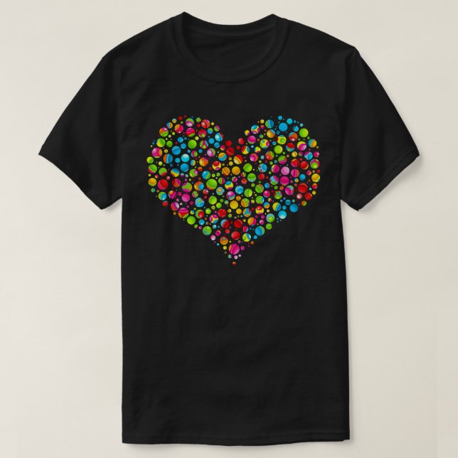 Heart Internationell Dot Day 15:e Polka D T Shirt (Design framsida)