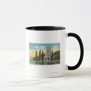 Heart Island View of Alster Torn Mugg
