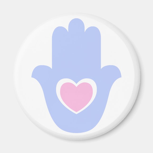 Heart Kamsa Magnet (Framsidan)