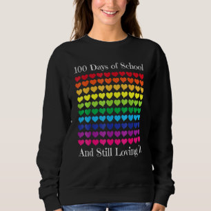 Heart Kärlek 100 dagars skollärarflicka T Shirt