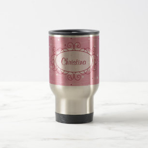 Heart Kärlek 15 oz. Resemugg av rostfritt stål Kop