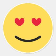Heart Kärlek Ansikte Sticker Bundle