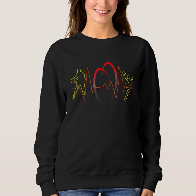 Heart Kärlek Basketball T Shirt (Framsida)