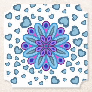 HEART KÄRLEK GIRLFRIEND WIFE ANNIVERSARY GIFT PART UNDERLÄGG PAPPER