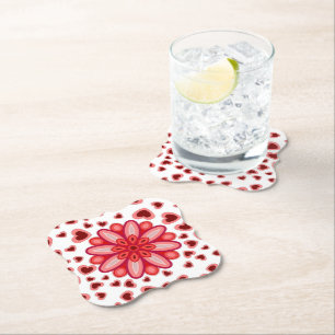 HEART KÄRLEK GIRLFRIEND WIFE ANNIVERSARY GIFT PART UNDERLÄGG PAPPER