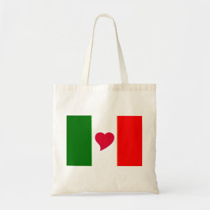 Heart Kärlek Italien Bag Tygkasse