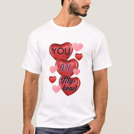 Heart Kärlek T Shirt