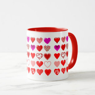 Heart Kärlek Valentine Mugg