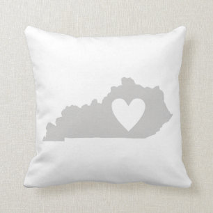 Heart Kentucky State silhuette Kudde