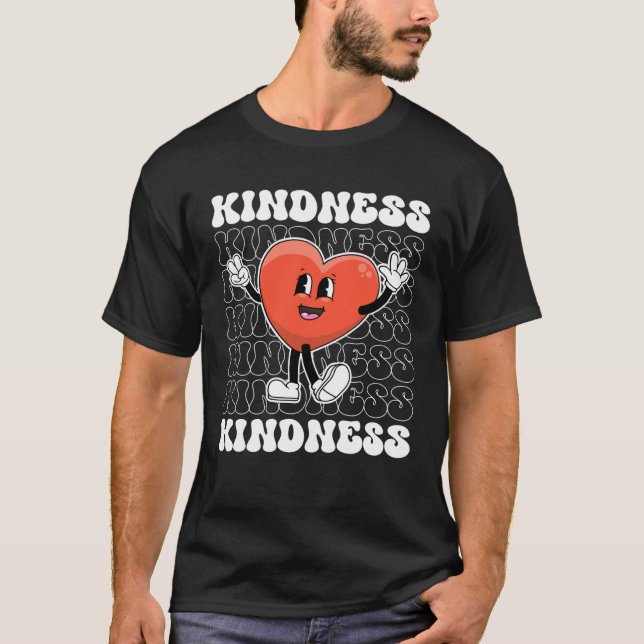 Heart Kindness Squad Be Kind Teacher Unity Day Ant T Shirt (Framsida)